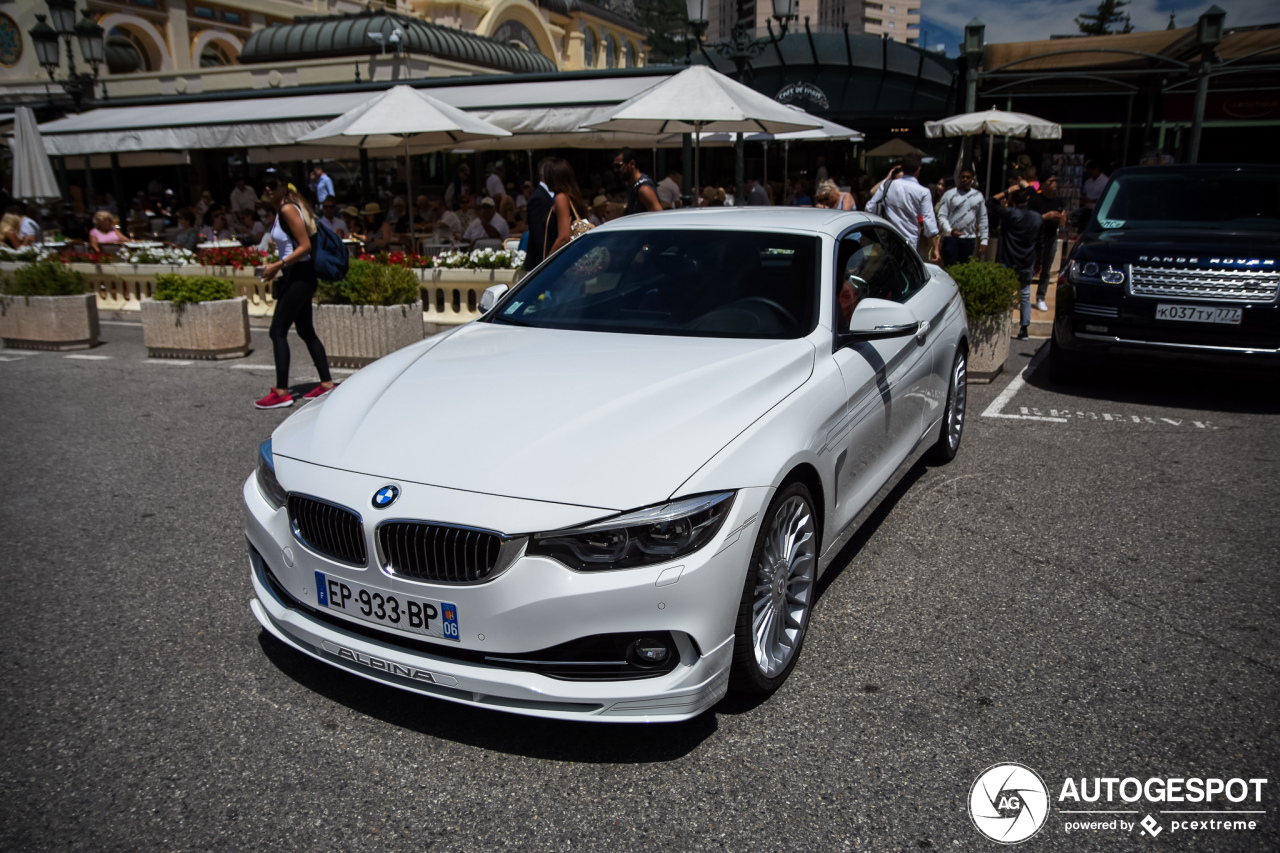 Alpina B4 S BiTurbo Cabriolet 2017