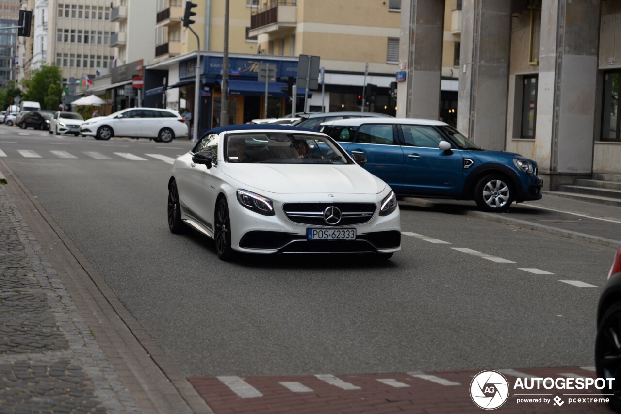 Mercedes-AMG S 63 Convertible A217