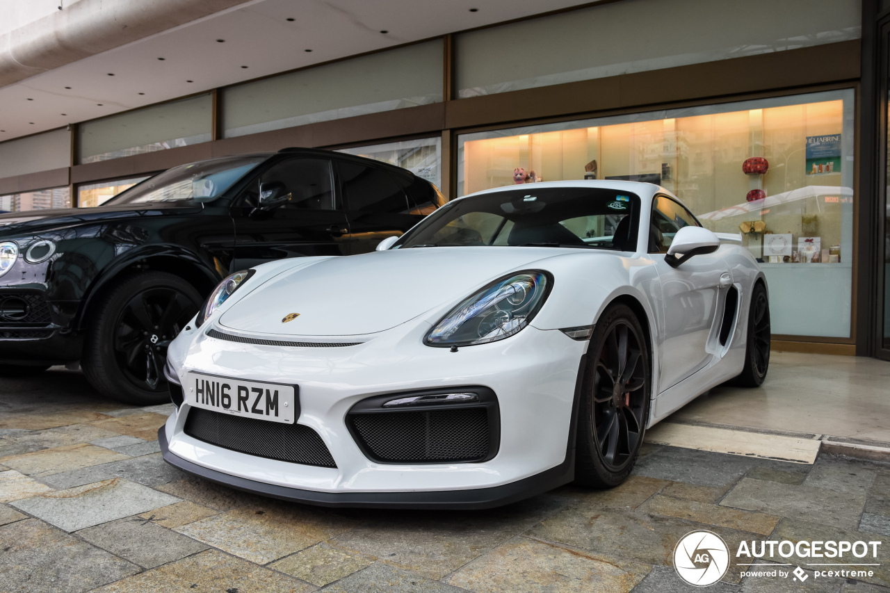 Porsche 981 Cayman GT4