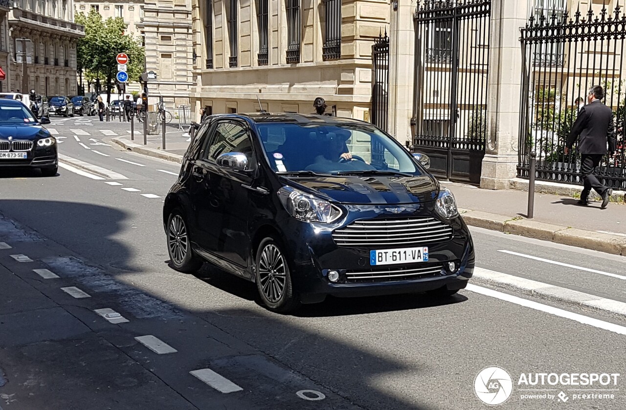 Aston Martin Cygnet Launch Edition Black