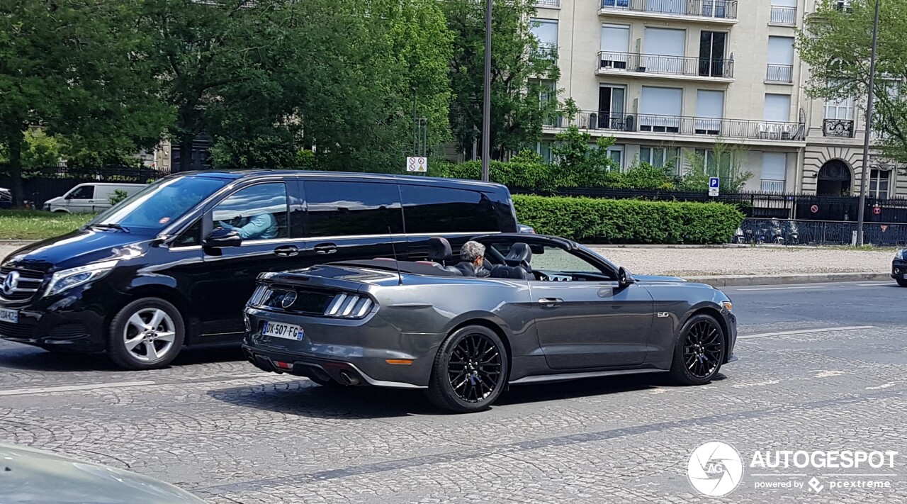 Ford Mustang GT Convertible 2015