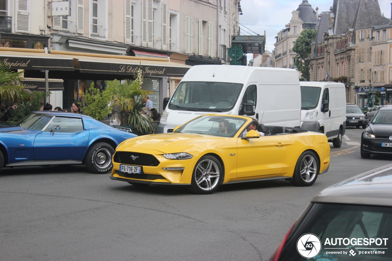 Ford Mustang GT Convertible 2018