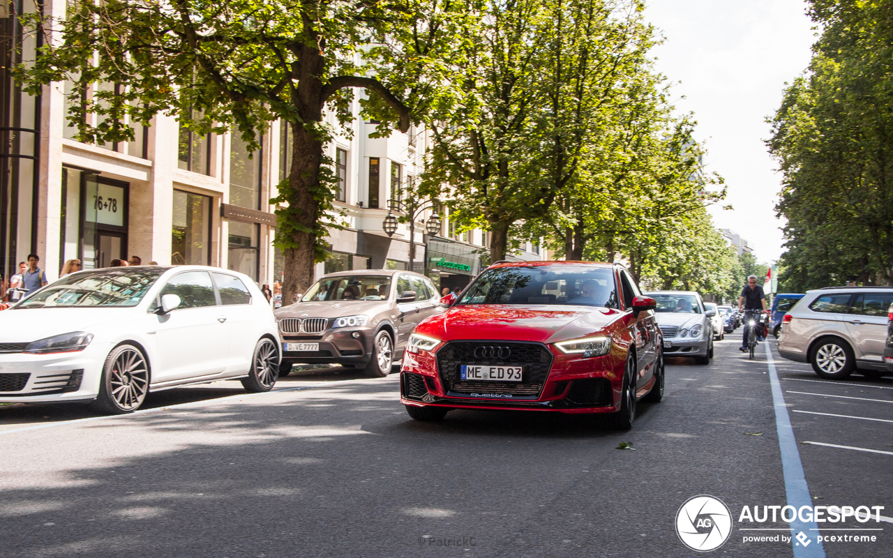 Audi RS3 Sportback 8V 2018