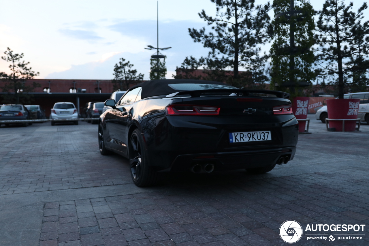 Chevrolet Camaro SS Convertible 2016