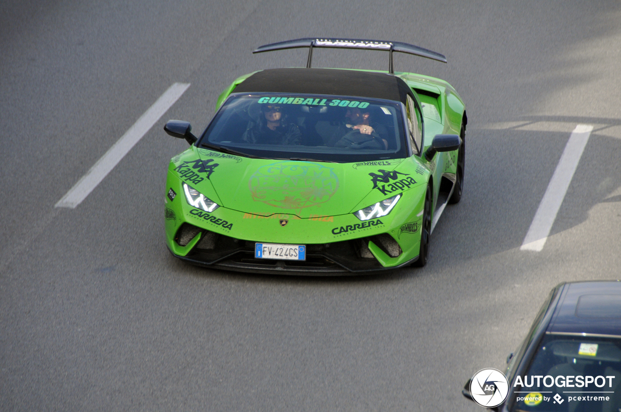 Lamborghini Huracán LP640-4 Performante Spyder