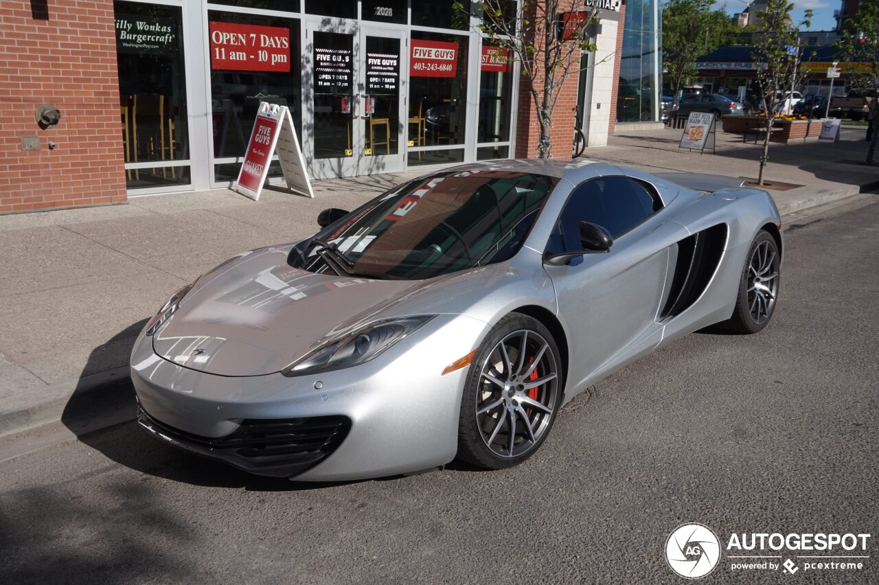 McLaren 12C Spider