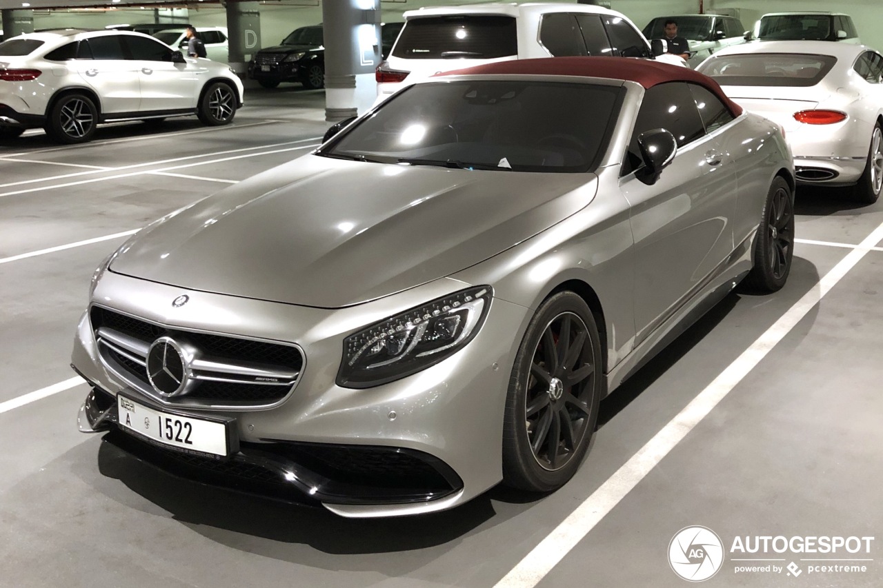 Mercedes-AMG S 63 Convertible A217