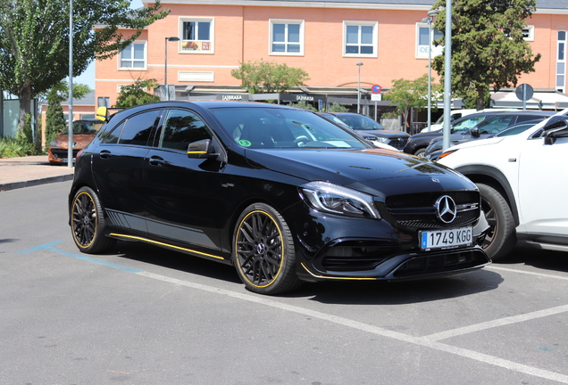 Mercedes-AMG A 45 W176 Yellow Night Edition