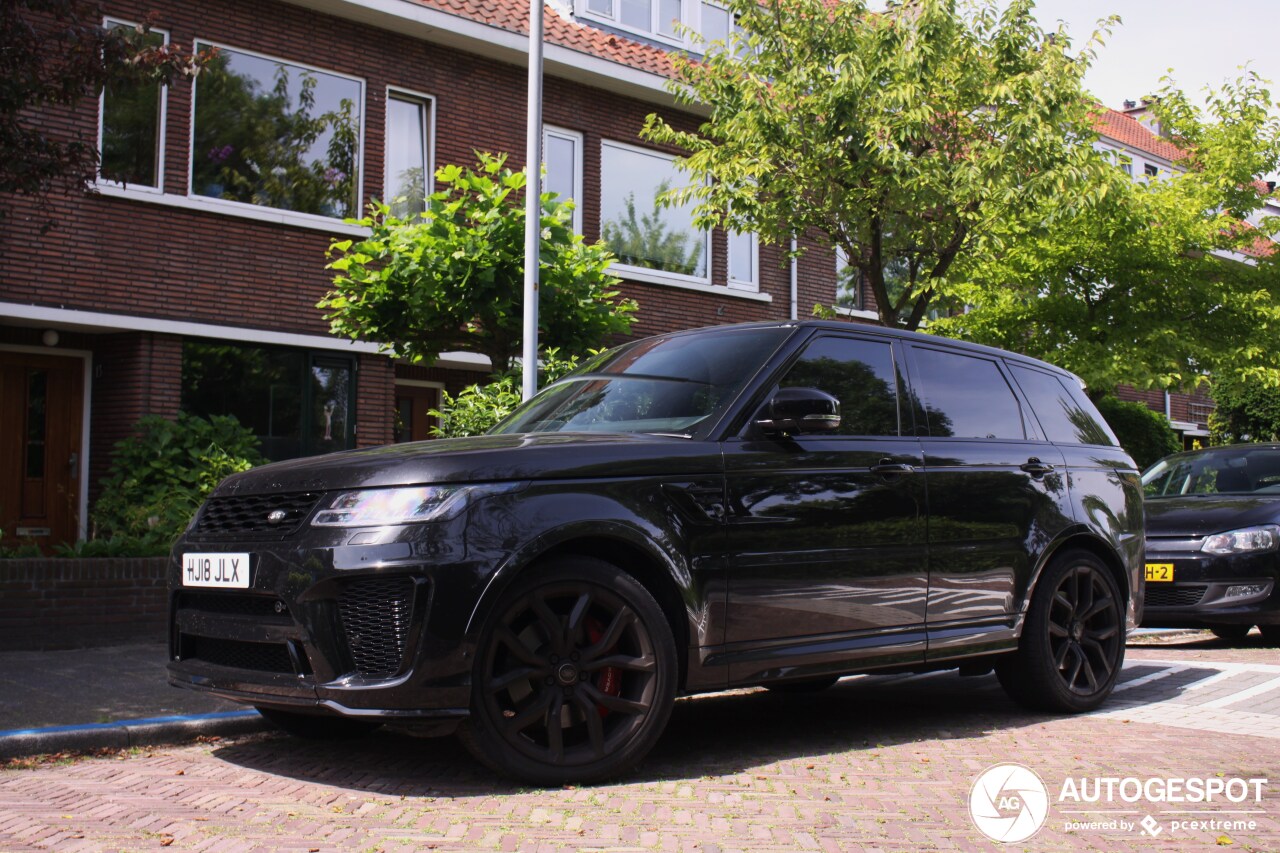 Land Rover Range Rover Sport SVR 2018