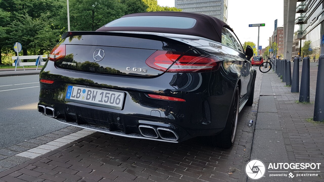 Mercedes-AMG C 63 S Convertible A205 2018