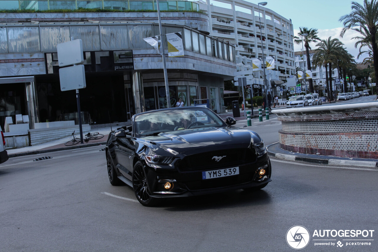 Ford Mustang GT Convertible 2015