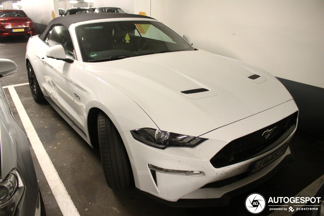 Ford Mustang GT Convertible 2018