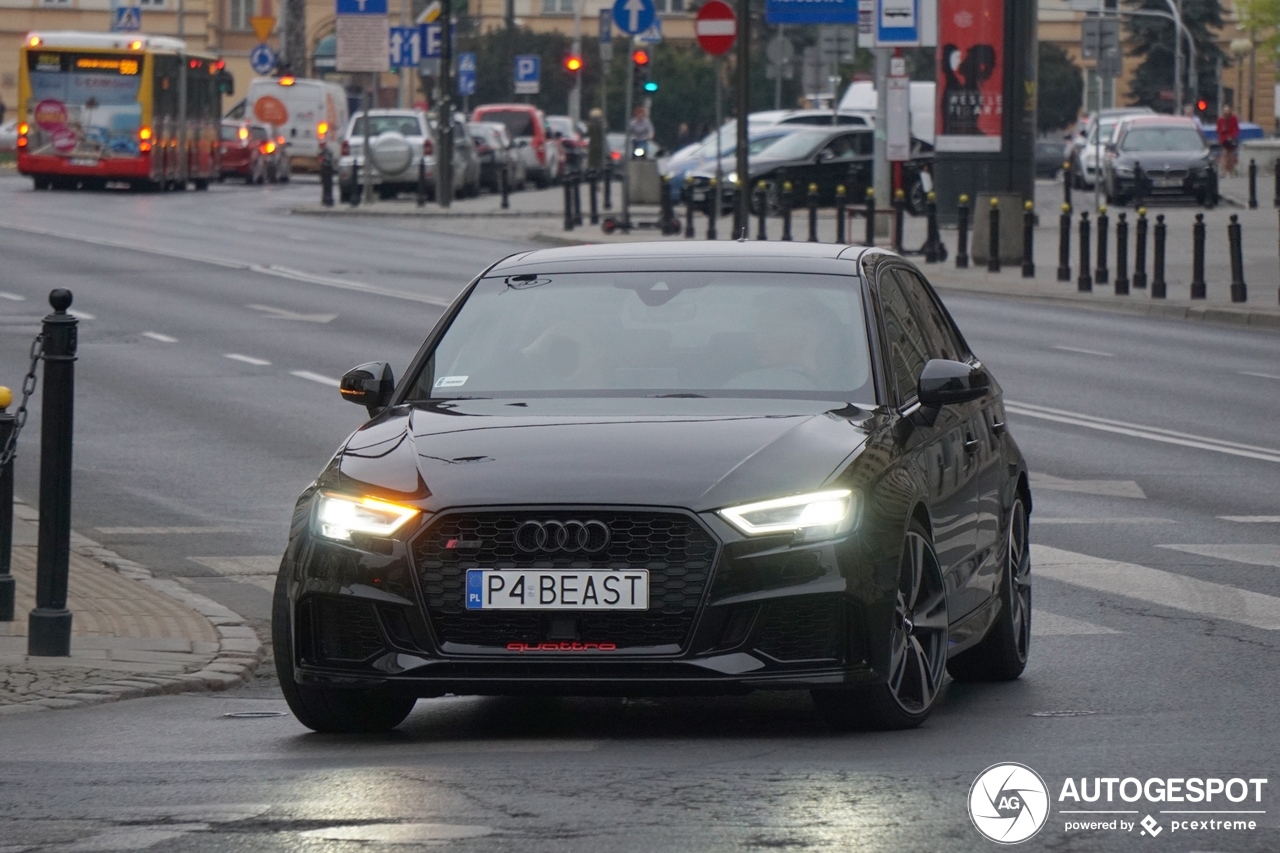 Audi RS3 Sportback 8V 2018