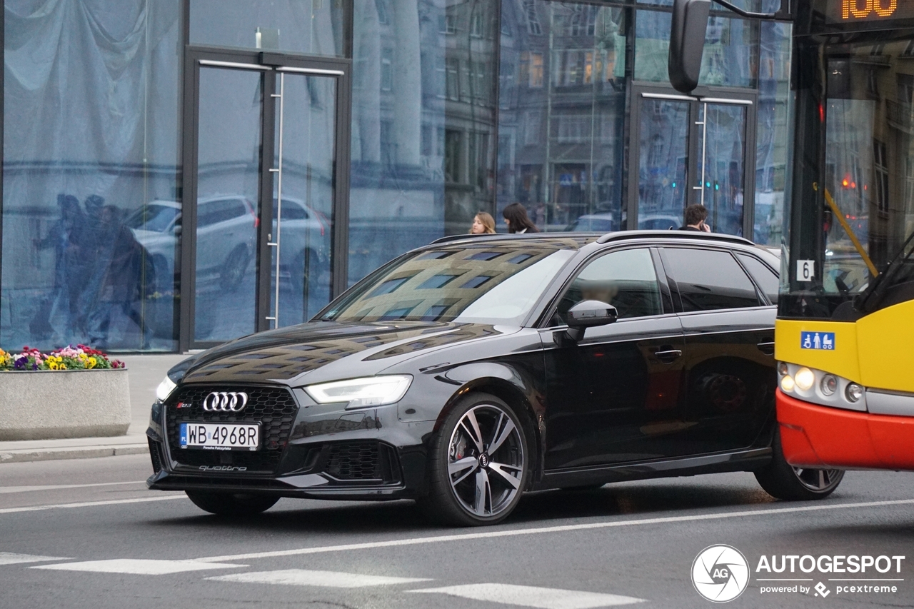 Audi RS3 Sportback 8V 2018