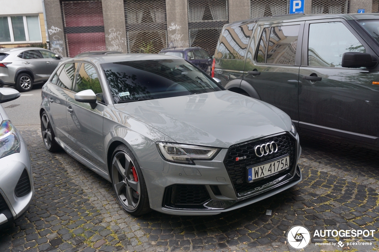 Audi RS3 Sportback 8V 2018