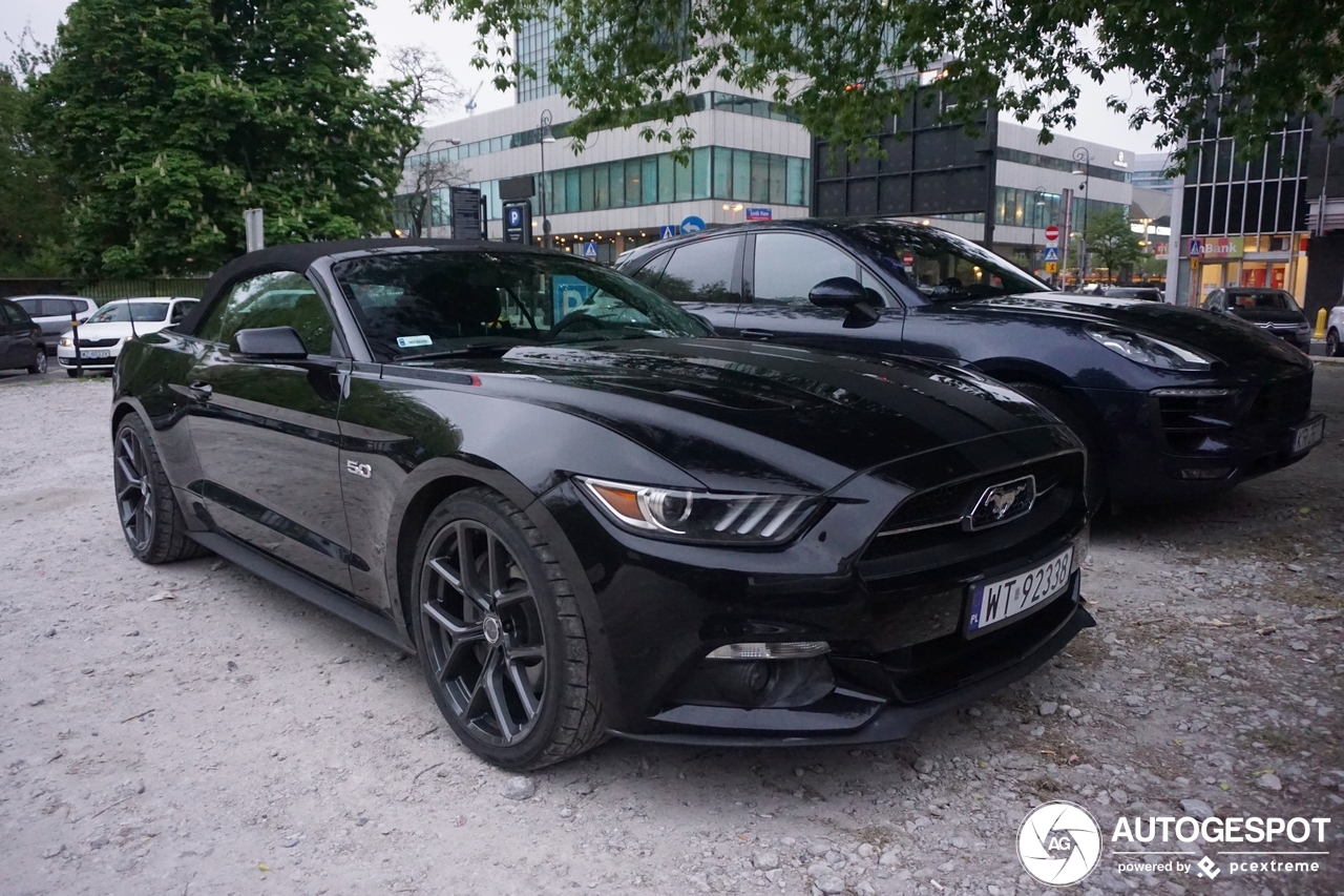 Ford Mustang GT 50th Anniversary Convertible