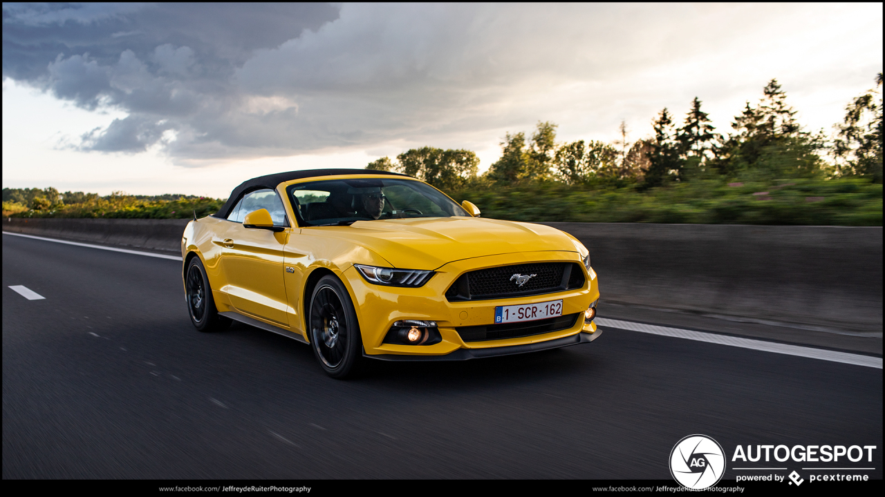 Ford Mustang GT Convertible 2015