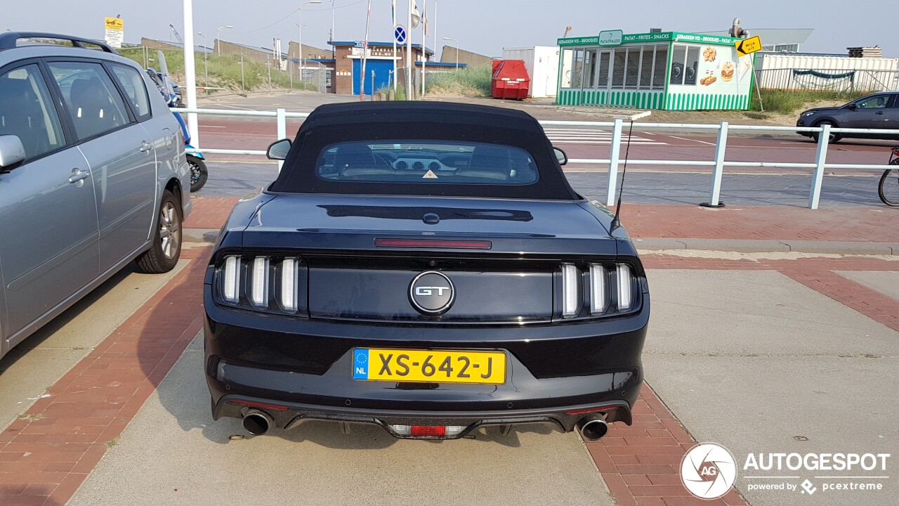 Ford Mustang GT Convertible 2015