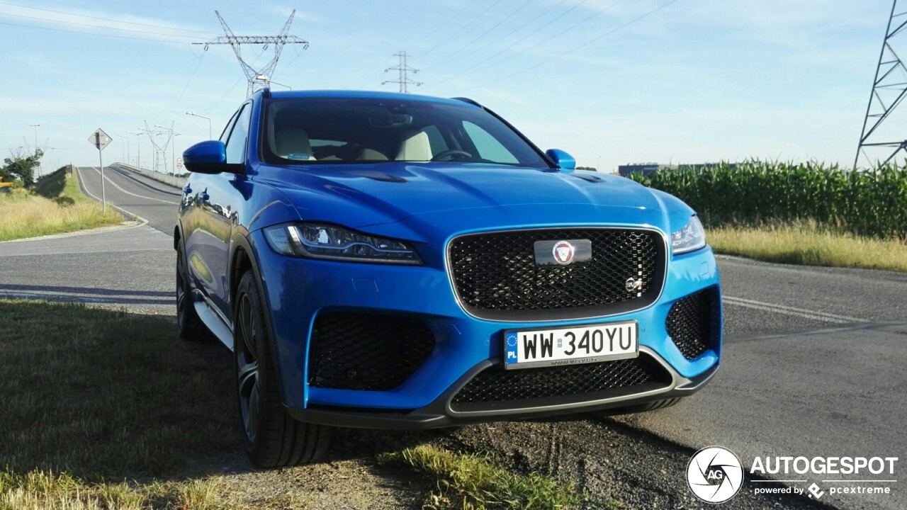 Jaguar F-PACE SVR