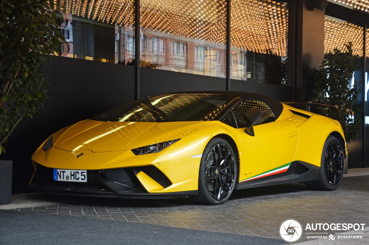 Lamborghini Huracán LP640-4 Performante Spyder