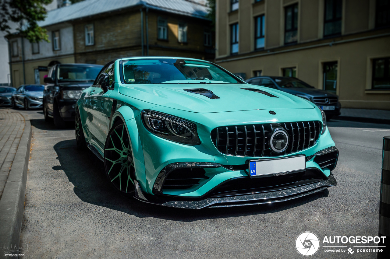 Mercedes-AMG Mansory S 63 Convertible A217 2018 Apertus Edition