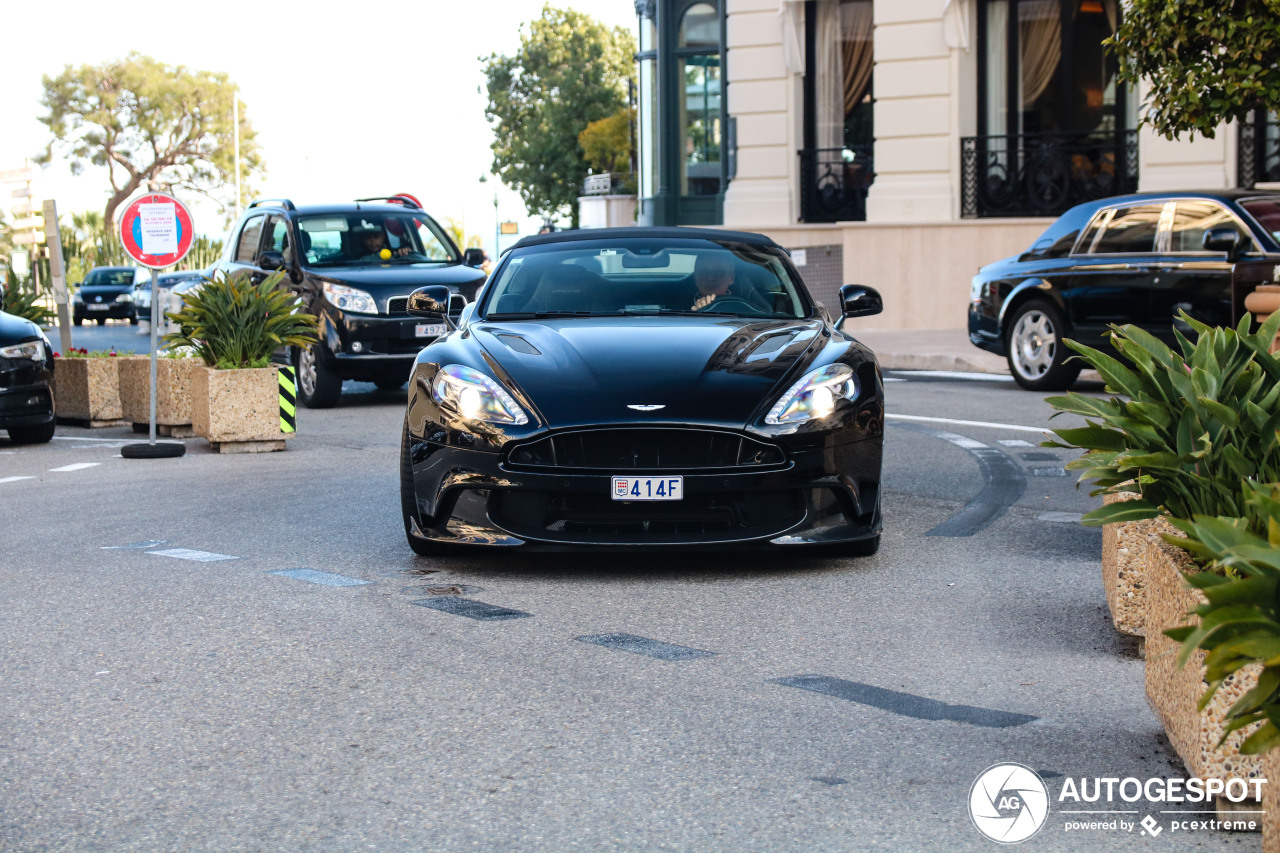 Aston Martin Vanquish S Volante 2017