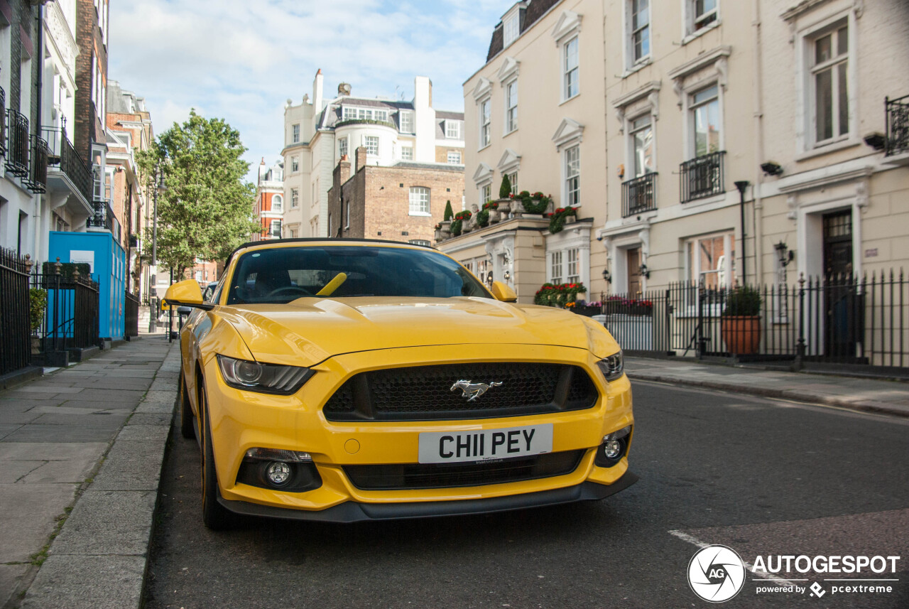 Ford Mustang GT Convertible 2015