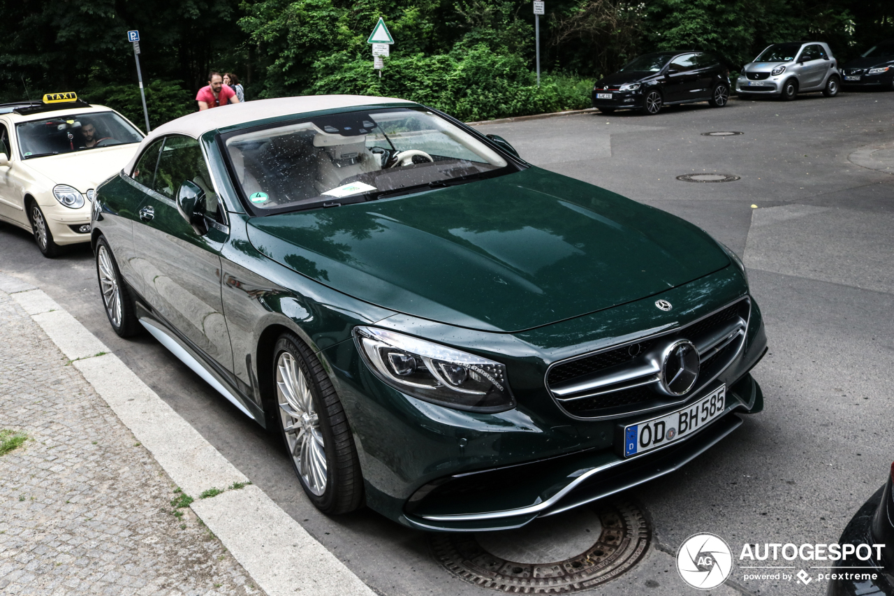 Mercedes-AMG S 63 Convertible A217