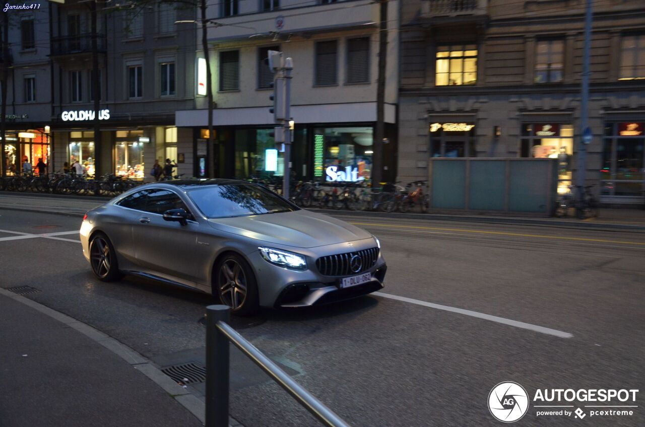 Mercedes-AMG S 63 Coupé C217 2018