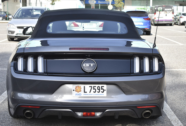 Ford Mustang GT Convertible 2015