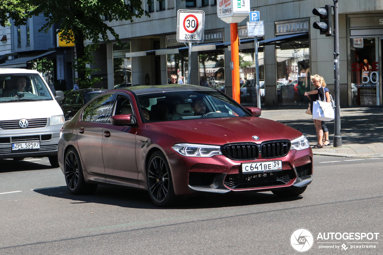 BMW M5 F90 First Edition 2018