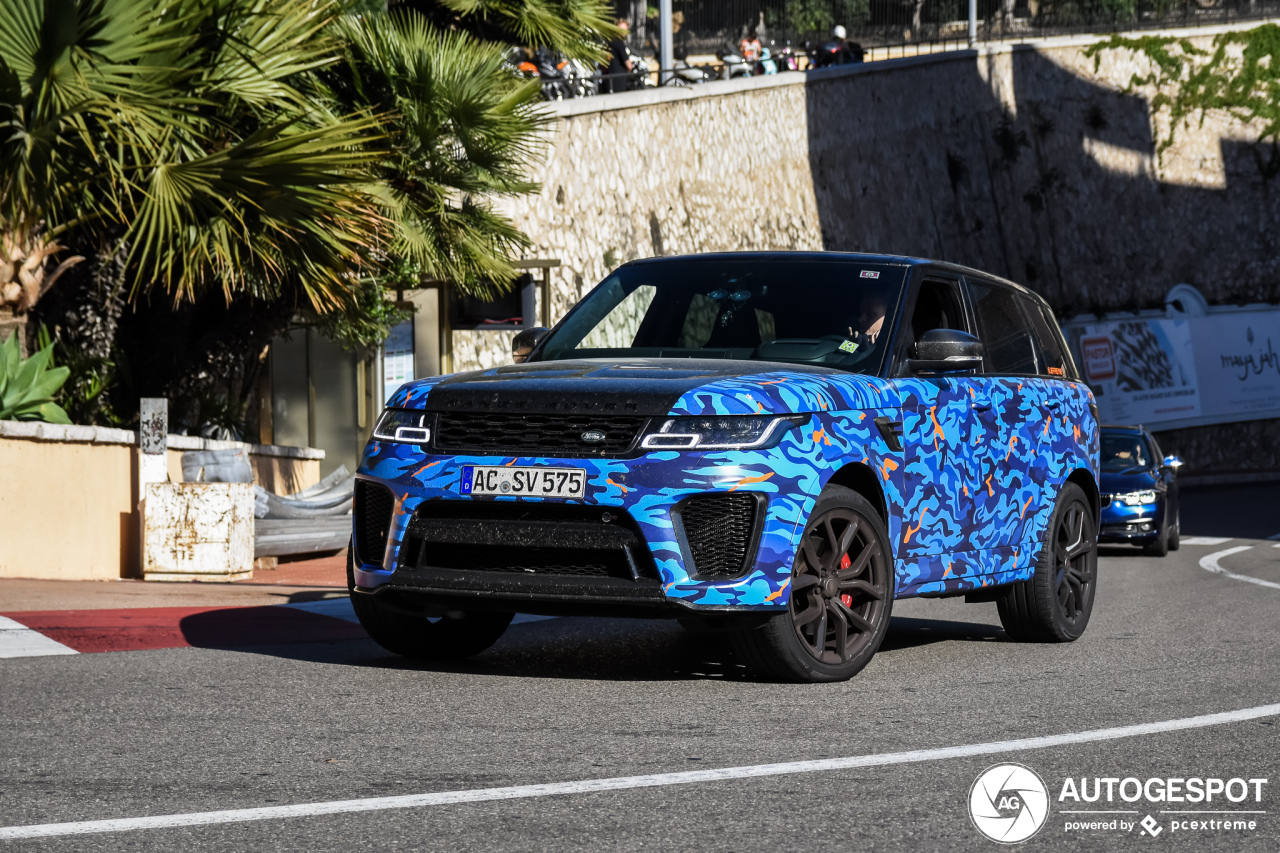 Land Rover Range Rover Sport SVR 2018