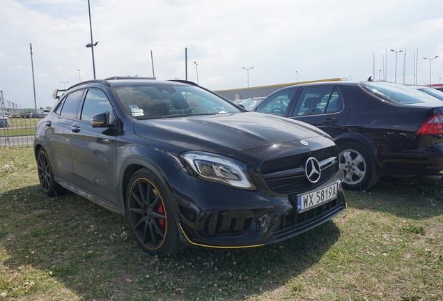 Mercedes-AMG GLA 45 X156 Yellow Night Edition