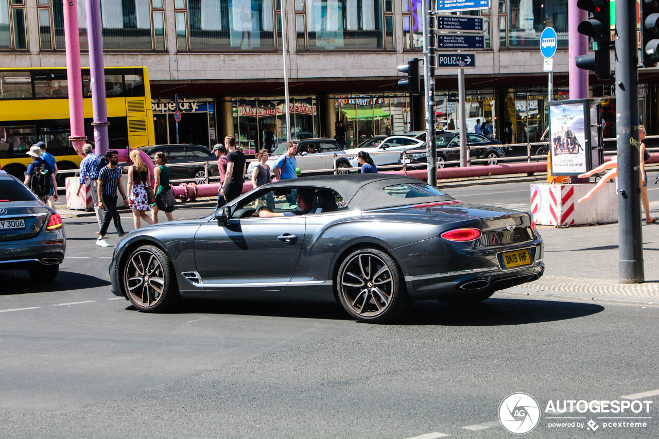 Bentley Continental GTC 2019 First Edition