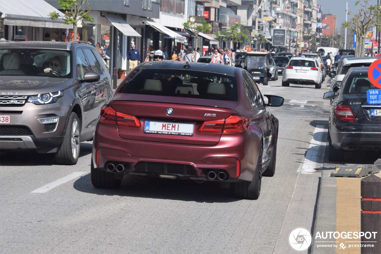 BMW M5 F90 First Edition 2018