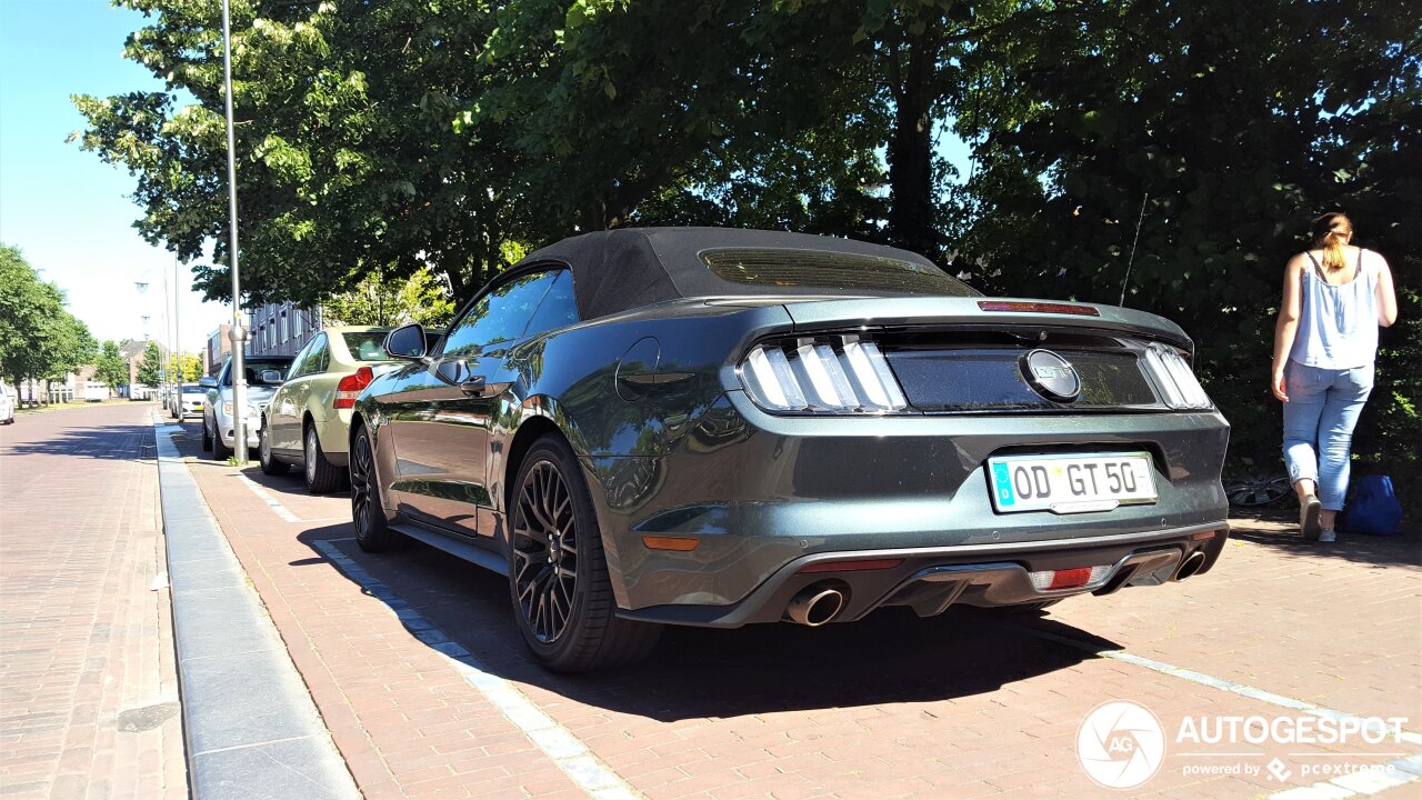 Ford Mustang GT Convertible 2015