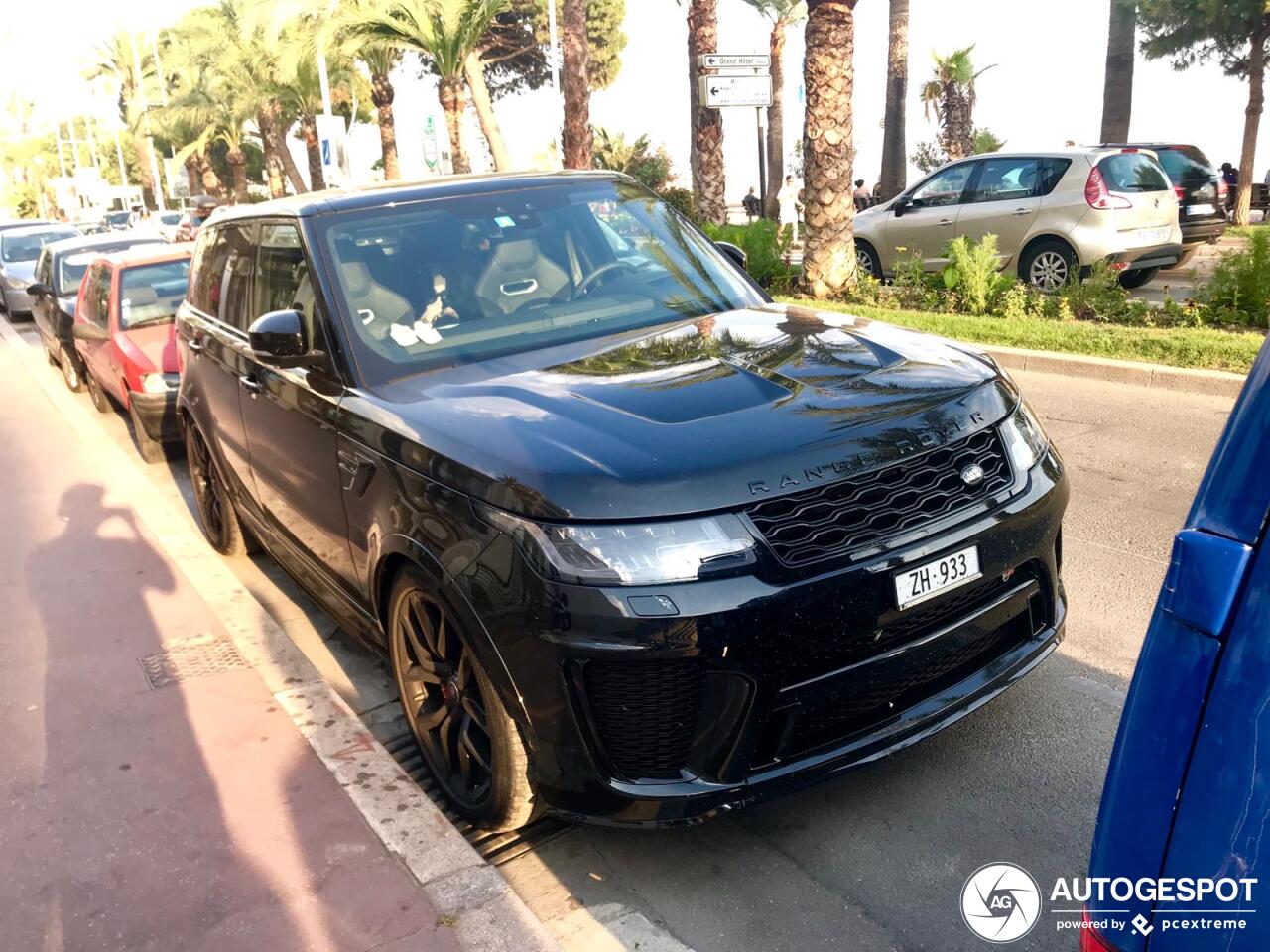 Land Rover Range Rover Sport SVR 2018