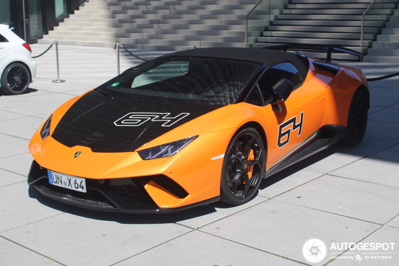 Lamborghini Huracán LP640-4 Performante Spyder