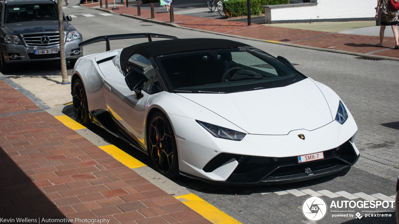 Lamborghini Huracán LP640-4 Performante Spyder