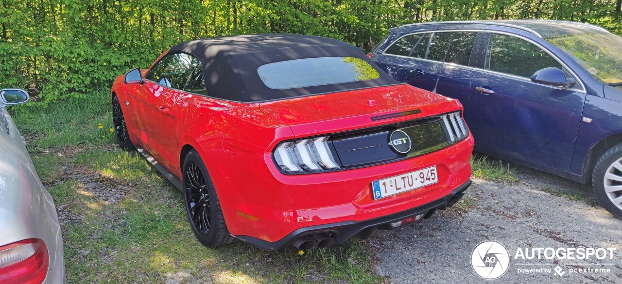 Ford Mustang GT Convertible 2018