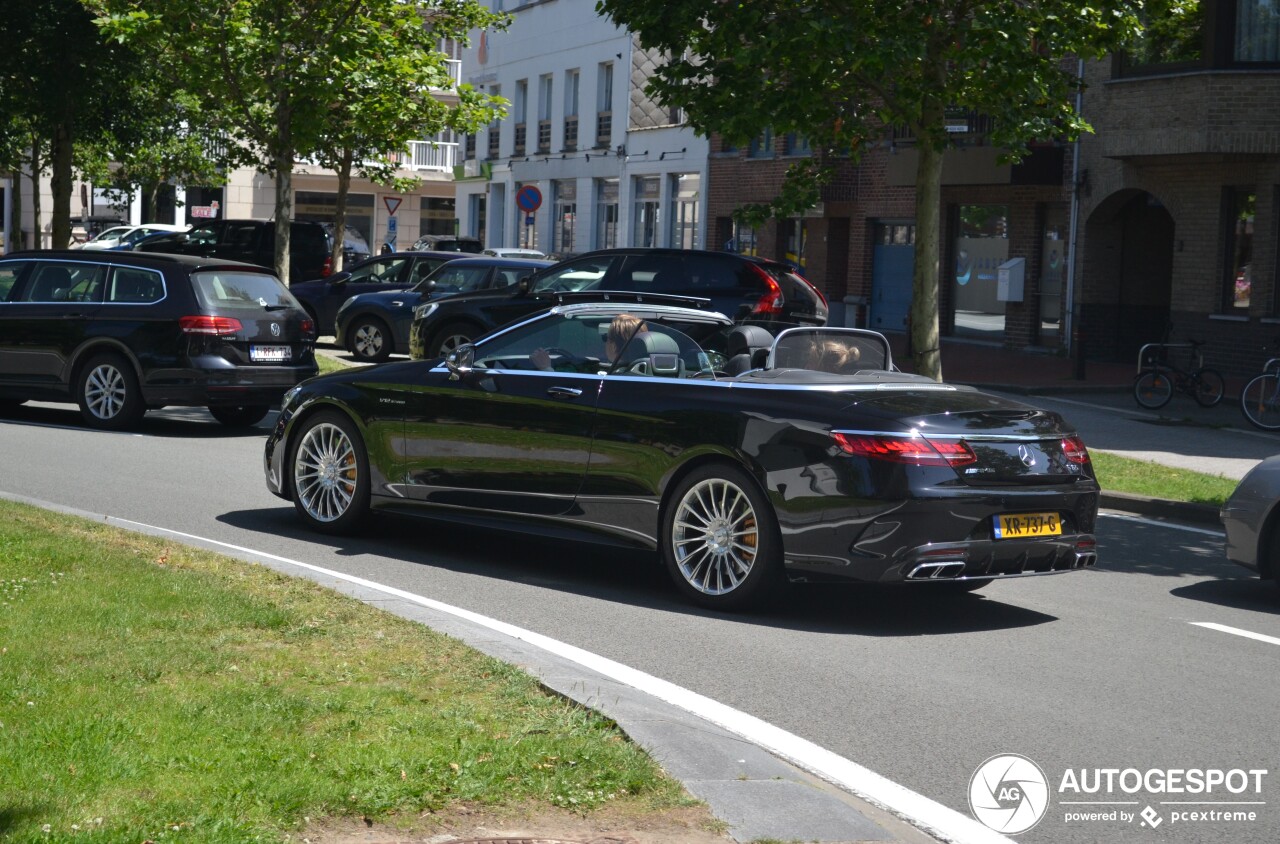 Mercedes-AMG S 65 Convertible A217 2018