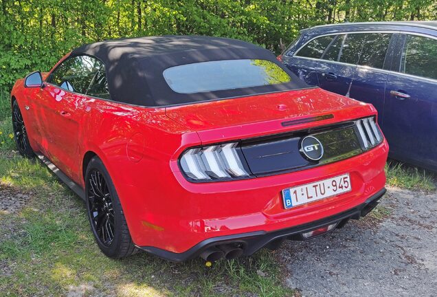 Ford Mustang GT Convertible 2018