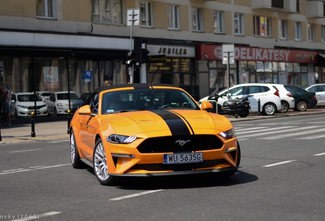 Ford Mustang GT Convertible 2018