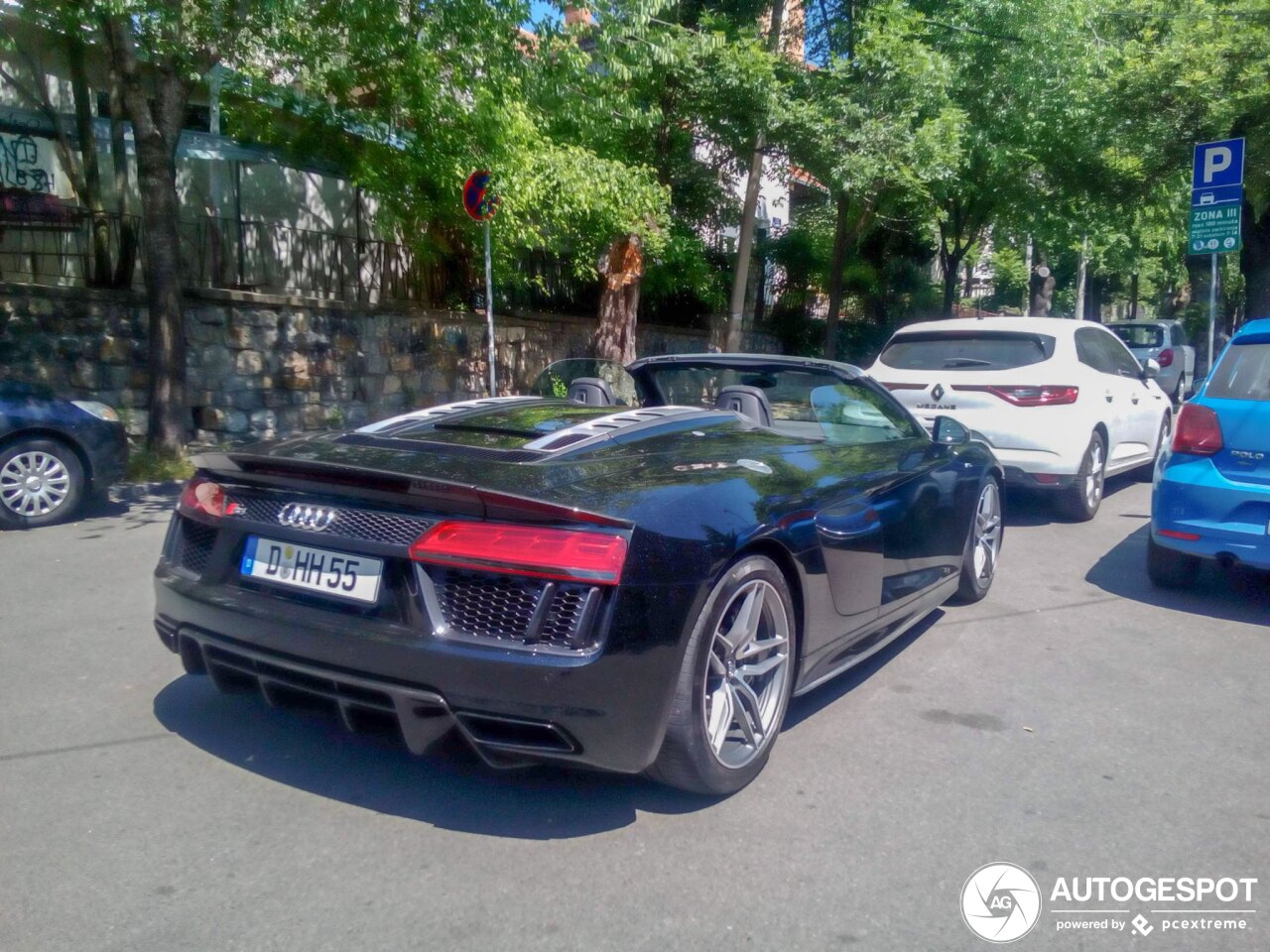 Audi R8 V10 Plus Spyder 2017