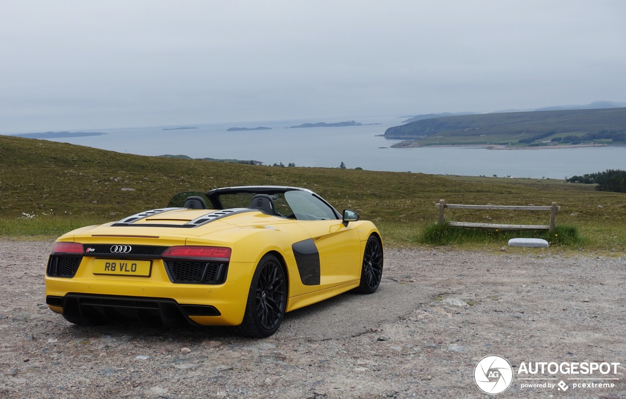 Audi R8 V10 Spyder 2016