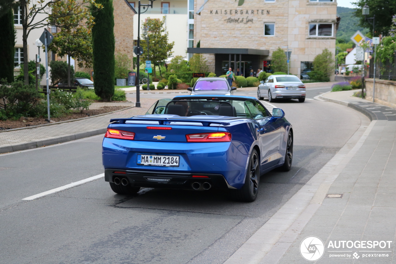 Chevrolet Camaro SS Convertible 2016