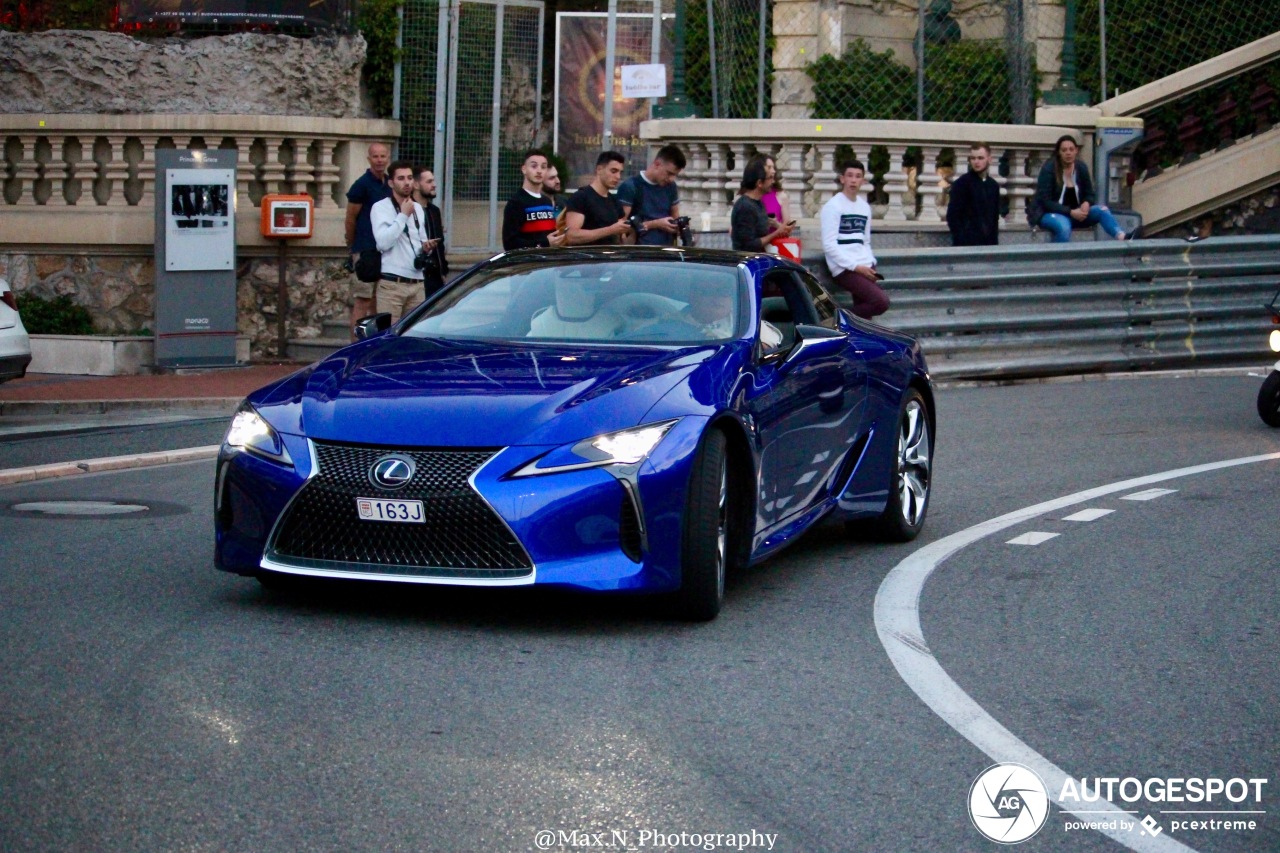 Lexus LC 500h Structural Blue Edition