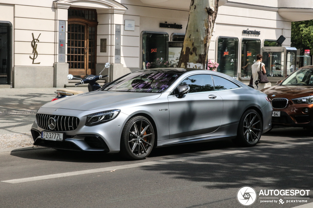 Mercedes-AMG S 63 Coupé C217 2018