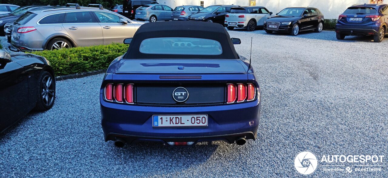 Ford Mustang GT 50th Anniversary Convertible