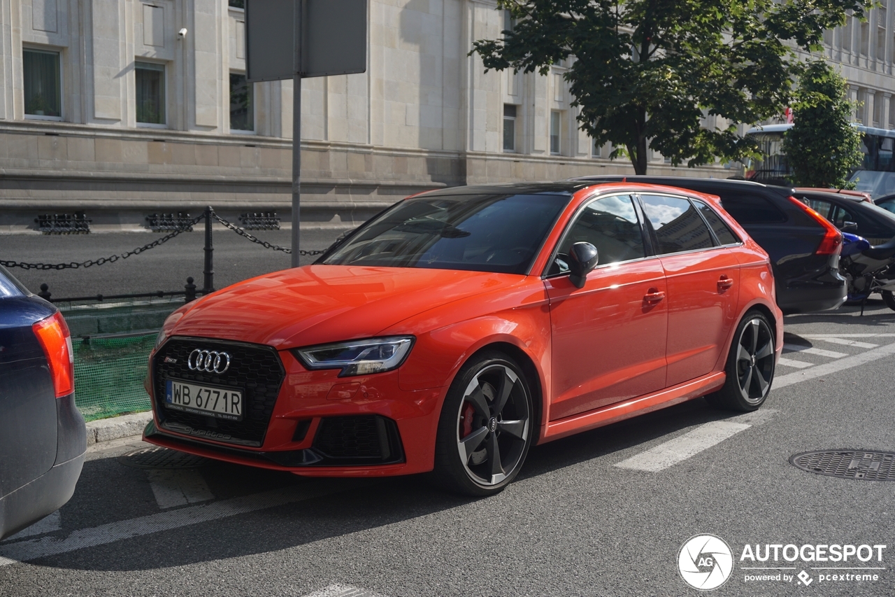 Audi RS3 Sportback 8V 2018